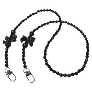 珍珠链条包链子手机壳背链小蜜蜂扩音器肩带包带斜跨手提配件单买