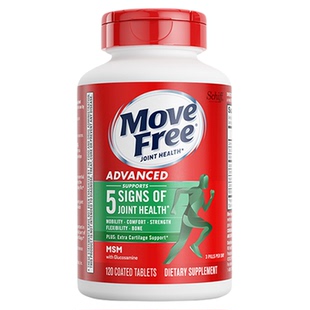 【旗舰店】movefree氨糖软骨素骨胶原美国原装进口益节官方旗舰店