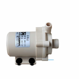 12V24V食品级无刷直流静音耐高温微型j设备仪器循环增压插管水泵