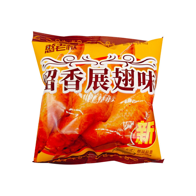 憨老板虾条果蔬脆留香展翅味零食