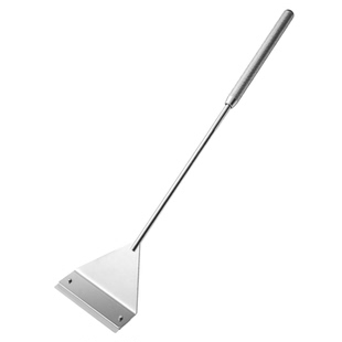 鱼缸不锈钢刮藻刀片铝合金不伤玻璃小型刮缸壁无死角刷子清洁神器