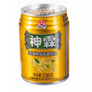 神霖孝感米酒银耳米露238g*6罐装桂花米酒米酿糯米酒酿醪糟即食