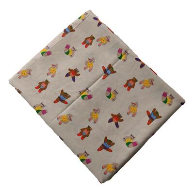 可可爱爱健身熊~纯棉被套套件