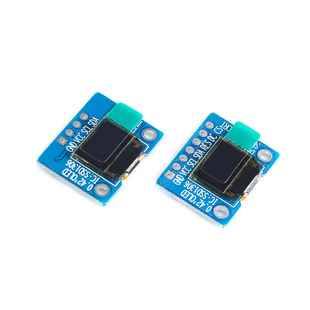 0.42寸OLED显示液晶屏模块串口屏模块spi接口 1306单片机 白色