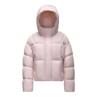 骆驼女装羽绒服2025新款秋冬户外短款黑色小个子高蓬保暖面包服