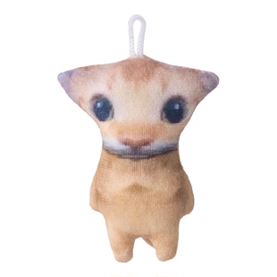 【阿米噶蒂朵喵喵】发声音乐毛绒挂件猫meme语音钥匙扣礼品玩偶新