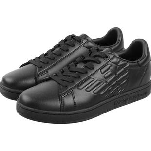 Armani阿玛尼EA7男鞋子经典鹰标休闲小白鞋男士春秋板鞋低帮球鞋