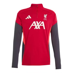 SFS阿迪达斯Adidas 25/26利物浦半拉链长袖外套运动服男KB1473