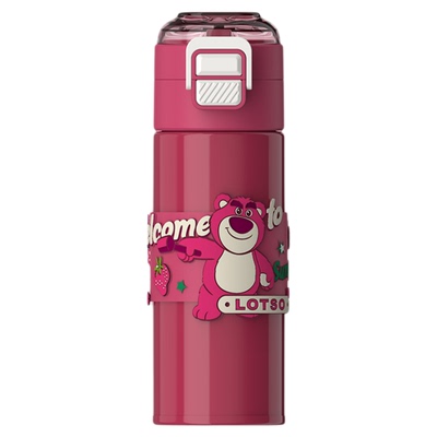 希乐儿童保温杯上学专用迪士尼联名316不锈钢学生便携双饮水杯子