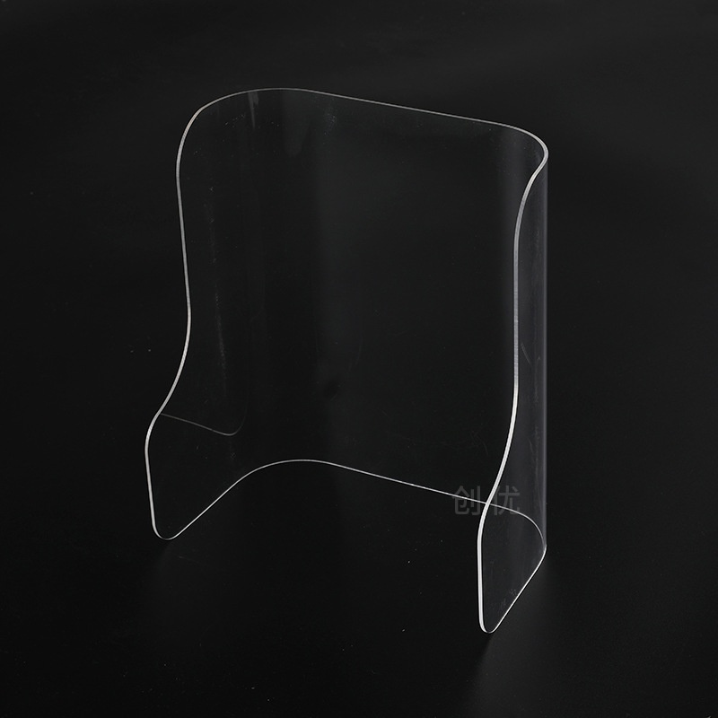 透明PC板可热成型热折弯加硬折弯表面硬化pc板折弯加工