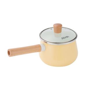 安博力奶锅宝宝辅食锅泡面锅家用小型珐琅搪瓷锅电磁炉燃气灶通用