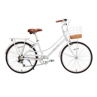 VeloVie维勒单车变速自行车成人女款通勤车学生车24-26寸单车T60