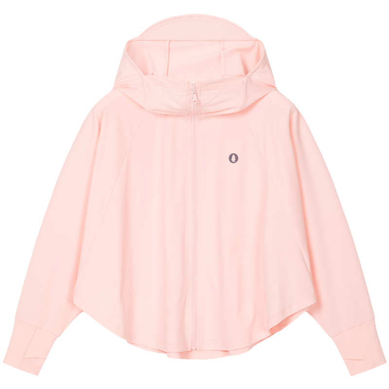 暇步士童装女童防晒衣夏季新款儿童透气皮肤衣中大童长袖空调衫