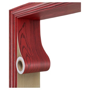 门框包边贴家具翻新木纹贴纸自粘仿木门套破损修补遮丑装饰边框条