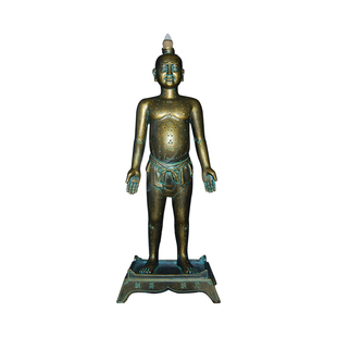 倒流香针灸铜人可扎针仿古模型中医文化摆件穴位人体教学模具35cm