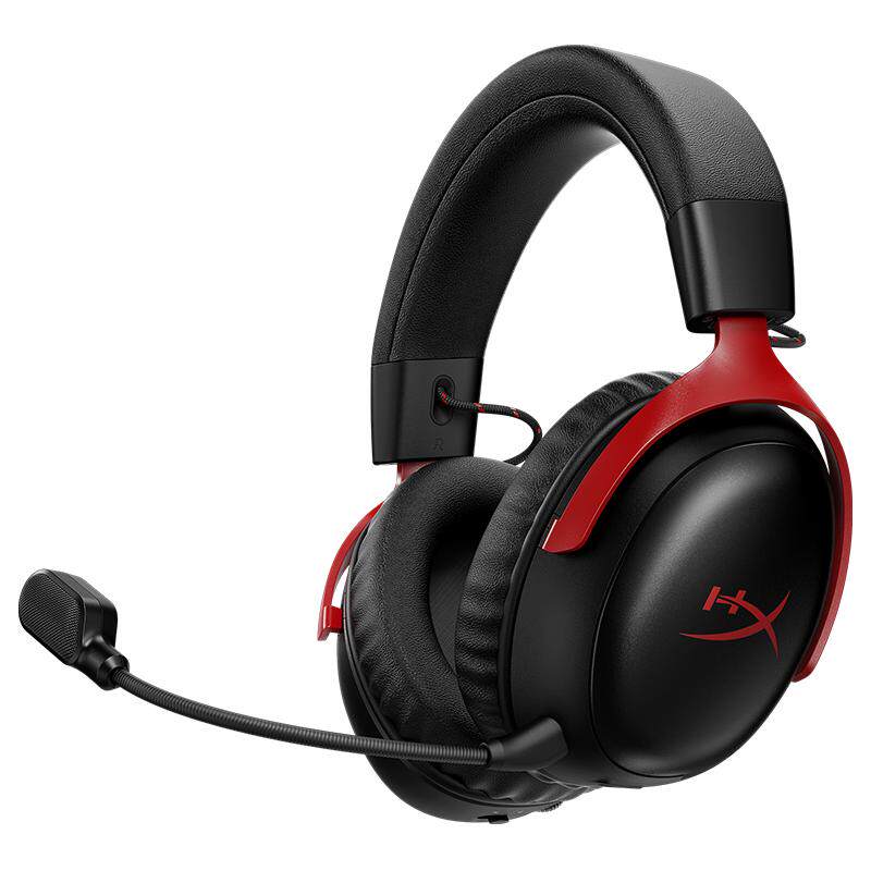 极度未知Hyperx 飓风3S加强版无线蓝牙游戏耳机冰霜白薰衣草耳麦