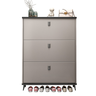 鞋柜家用门口超薄入户门小窄翻斗收纳柜一体靠墙门外走廊2025新款