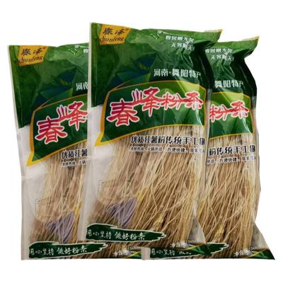 春峰1斤3斤正宗纯红薯粉条不加胶无乱添加河南手工细粉地瓜批发