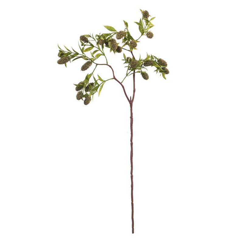 高级感仿真花米松果家居装饰花瓶摆件清新绿植手工假花仿真绿植