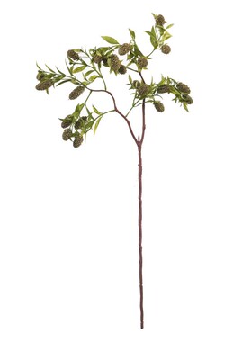 花点馨意高级感长枝米松果仿真花