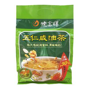 德富祥五仁咸油茶400gx2袋独立小包陕西西安特产即食早餐食品包邮