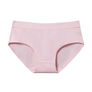 冬款内裤女士纯棉100%全棉抗菌透气新款少女生中腰无痕大码三角裤