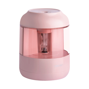 得力自动削笔机转笔刀小学生专用电动削笔器铅笔卷笔刀素描削笔刀幼儿园儿童文具刨笔机旋绞笔刀销笔修笔刀