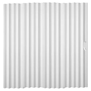 PVC折叠门免打孔开放式厨房验收开通燃气临时门简易隔断门推拉门