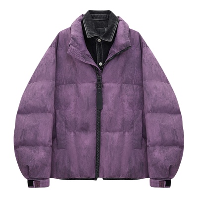 HX中国狐轩男装冬季短款羽绒服