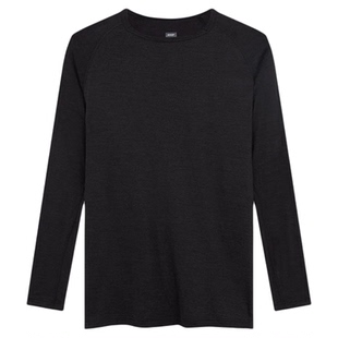 SOAR X RUN训练系列美利奴羊毛男子专业跑步轻量保暖长袖T恤SBL3M