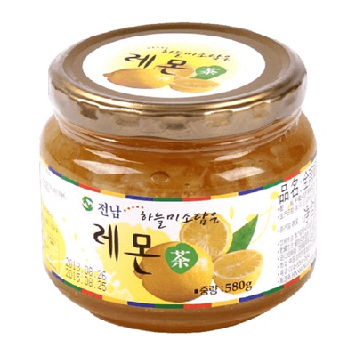 全楠蜂蜜柚子茶颗粒方便580g