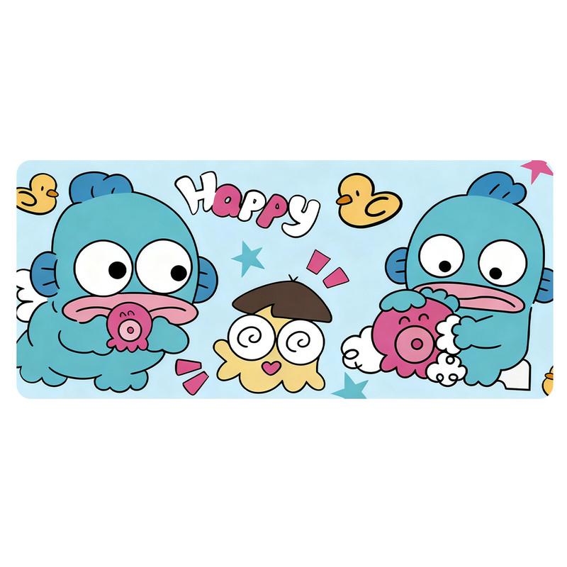 小丑鱼卡通鼠标垫可爱女生超大加厚办公桌垫键盘垫动漫电竞游戏垫