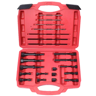 汽车断裂预热塞电极取出工具 电热塞断裂电极螺纹修复工具 汽保