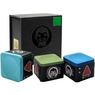 丁俊晖台球巧克粉中八巧粉职业斯诺克杆桌球用品壳粉油性擦头枪粉