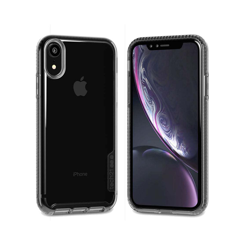 Tech21手机壳适用于iPhoneXR 6.1寸保护套商务时尚菱格纹全包防摔