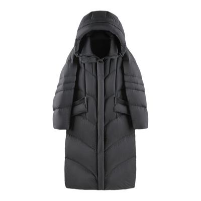 鸭鸭2025女装羽绒服长款加厚保暖