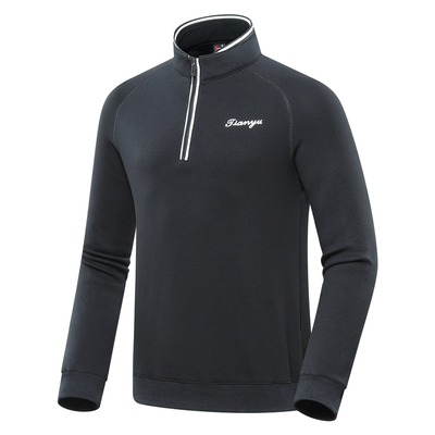 长袖t恤秋冬保暖运动服装高尔夫