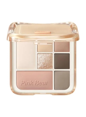 pinkbear皮可熊七色眼影盘