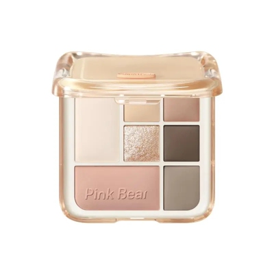 pinkbear皮可熊七色眼影盘