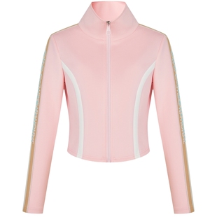 CNC品牌女装小个子套装休闲运动立领外套女士时尚潮流休闲上衣