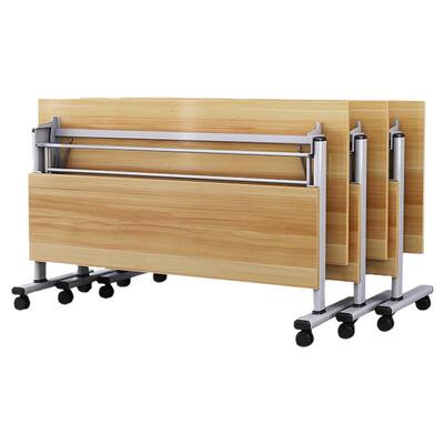 折叠培训桌椅组合可移动拼接会议