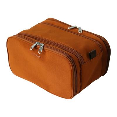 大容量尼龙洗漱包多隔层化妆收纳