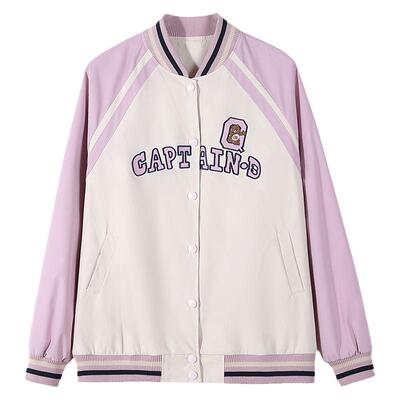 秋装外套学院风中学生休闲棒球服