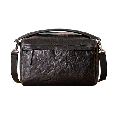 后步复古男士真皮单肩斜挎包