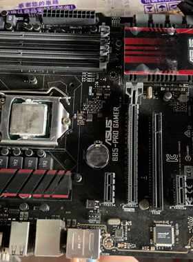 华硕B85-PRO GAMER主板 E3-1231V3 CPU 工控配件