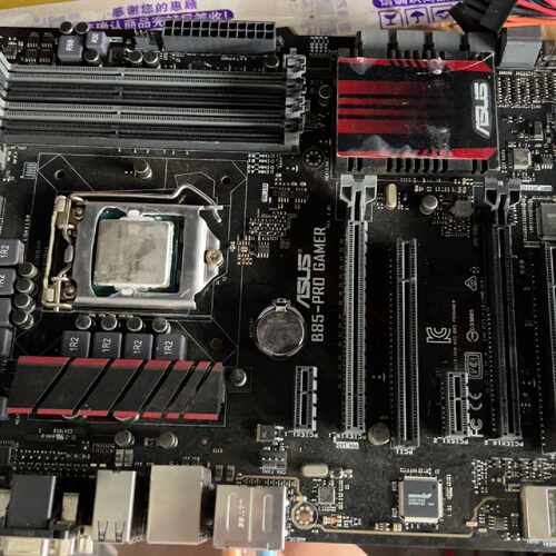 华硕B85-PRO GAMER主板 E3-1231V3 CPU 工控配件