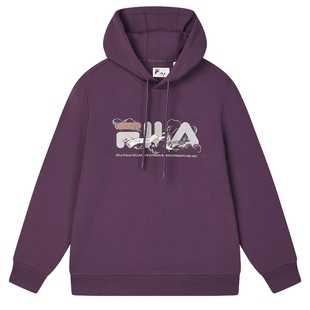 【易烊千玺同款】FILA 斐乐官方男子卫衣2025春新款基础针织上衣