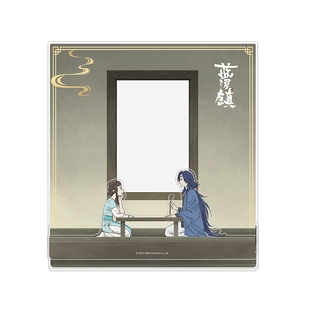 【正版现货】艾漫蓝溪镇双人立牌老君摆件潮玩星球联名罗小黑周边