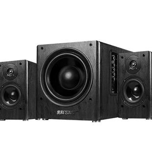 先科X9家庭影院k歌电视音响10寸超重低音炮2.1台式电脑笔记本音箱