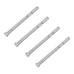 医用级F136钛合金耳钉女养耳洞防致敏耳棒防堵针隐形迷你小耳环男